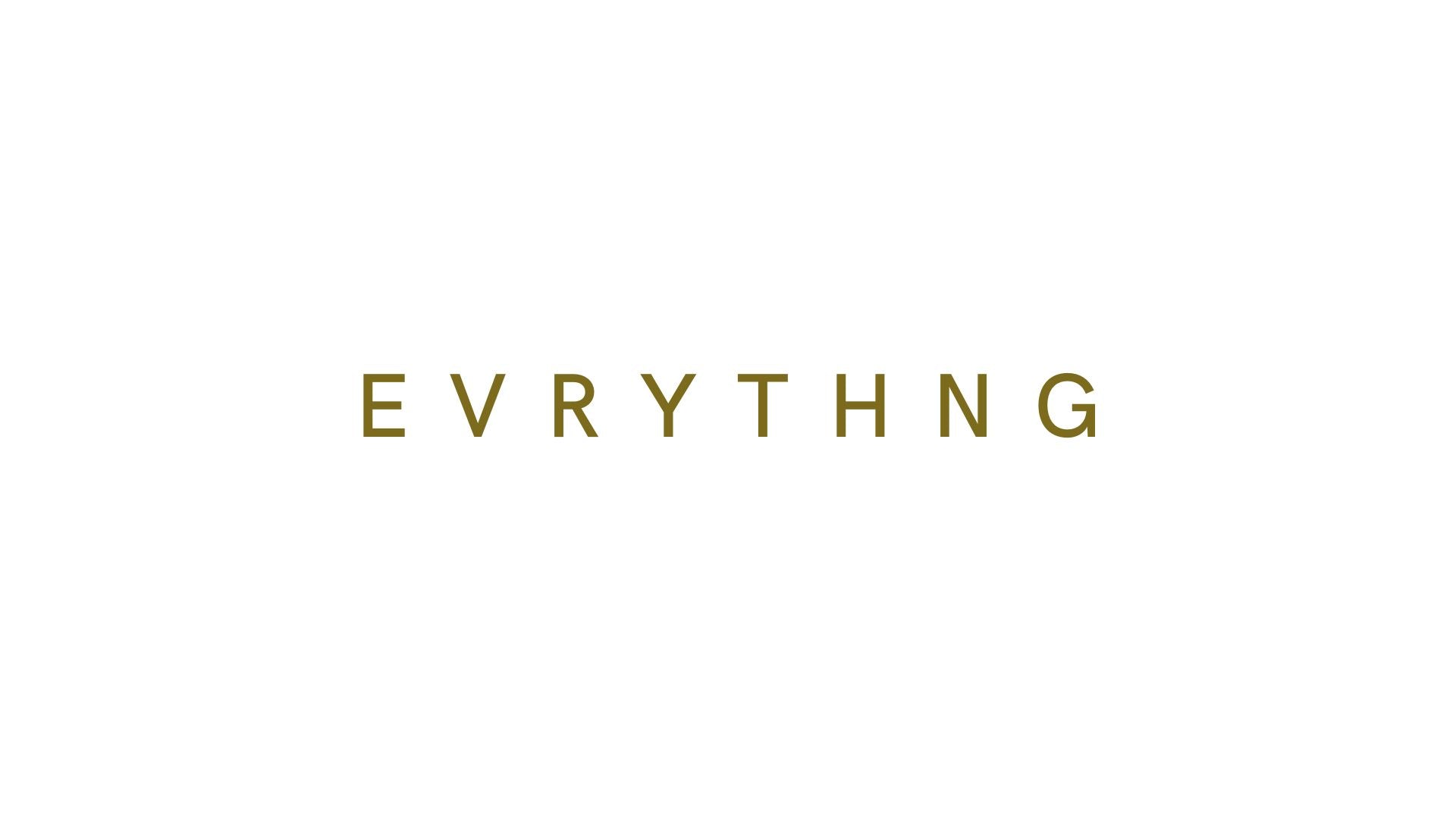 E V R Y T H N G logo